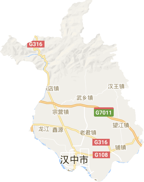 最新汉中地图揭秘，地域特色与发展蓝图展望